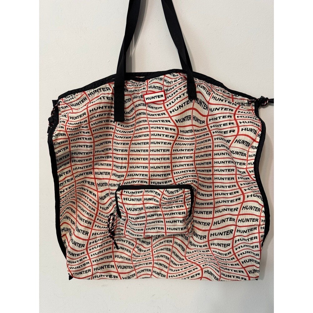 Hunter Original Repeat Print Drawstring Tote Nwot - image 1